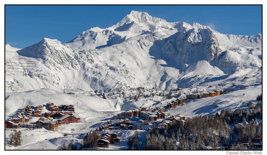 #Pascal-Photo-Web #La Plagne #Paysage #France #montagne #neige #ski #Alpes #touristique